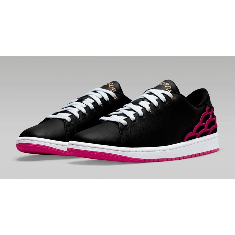 Nike Air Jordan 1 Centre Court Sneakers Shoes Black DQ8577-001 - Picture 6 of 11